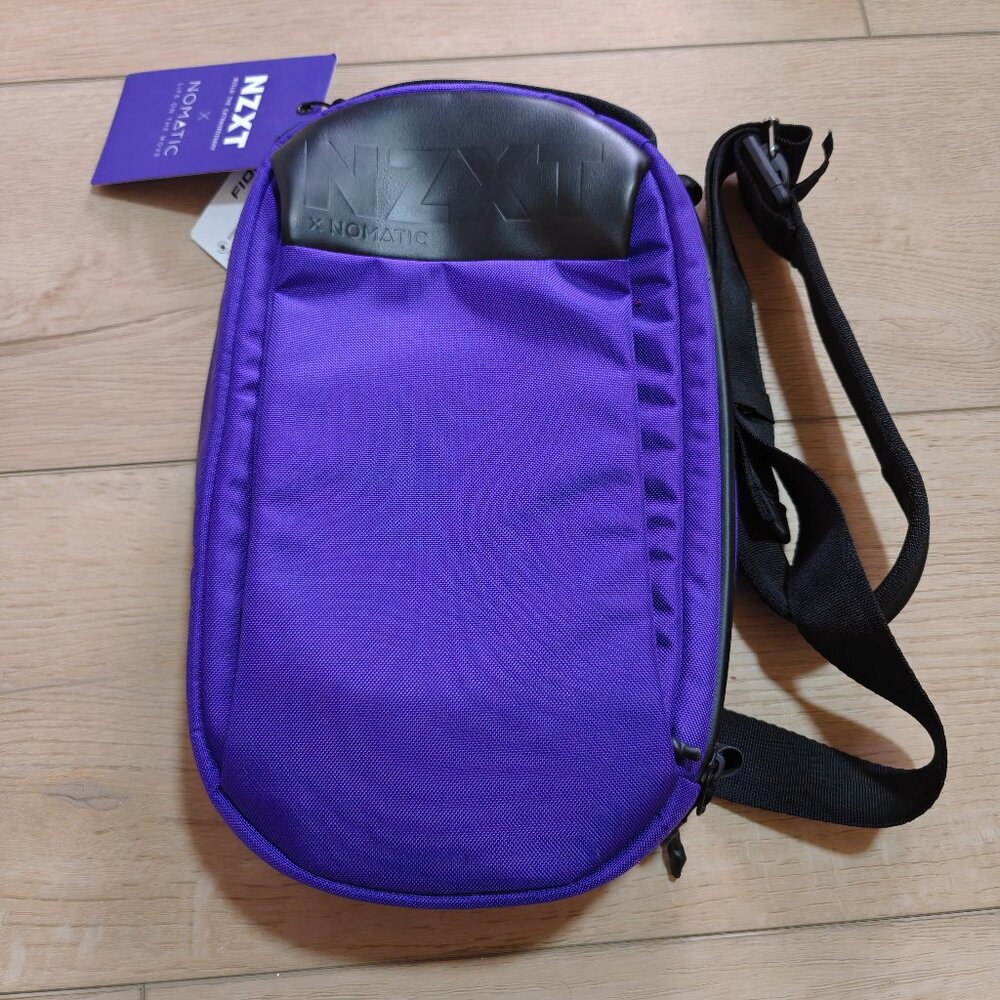 NWT NZXT x Nomatic Purple Gaming Sling Bag